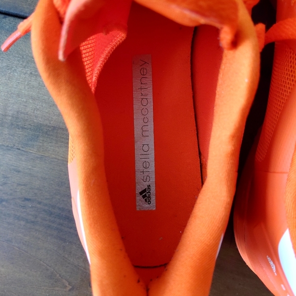 Stella McCartney adidas orange racing runners - Picture 9 of 11